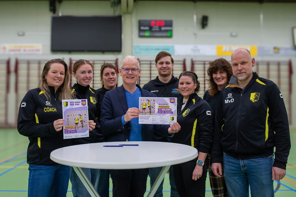 HV Beilen zet in op sociale veiligheid en heeft als eerste sportverenigingen binnen de gemeente Midden-Drenthe de intentieverklaring ondertekend voor deelname aan het project Veilige Kleedkamer.